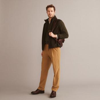 Pantalón sport un pliegue para hombre Verhunt