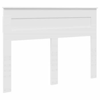 Tête de lit blanche 160 cm en bois d'ingénierie vidaXL