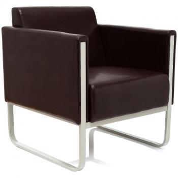 ARUBA 1‑Sitzer Polstersessel Braun – Loungesessel