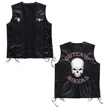 Gilet Outlaw Bikers Similpelle