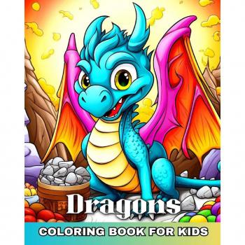 Dragons Coloring Book for Kids