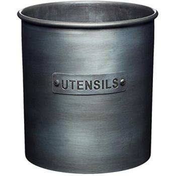 Industrial Kitchen Metal Utensil Holder