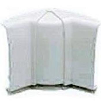 Coin D'Angle Ajustable pour Plinthe Blanche Tbn Aibn