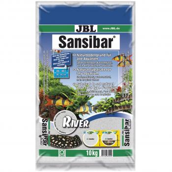 JBL River 10kg Black Pebble Fine Substrate for Aquariums