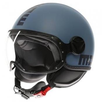 MOMO FGTR Classic Mono Casco Azul XL – Protección Total