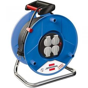 Brennenstuhl 1215056 Kabeltrommel 25.00 m Schwarz Schutzkontakt-Stecker