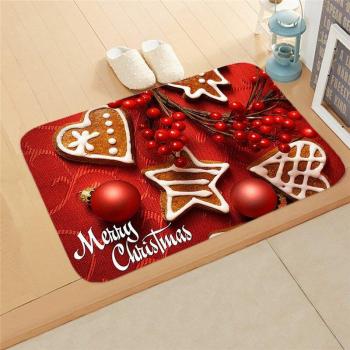 Tapis de Porte Décoratif Santa