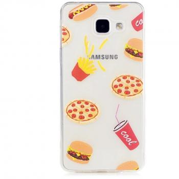 MUTOUREN 2017 Serie> Samsung Galaxy A5 (2016) SM-A510F> Funda protectora de silicona TPU [Transparente] [360 Grados] [Antigolpes]