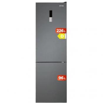 Frigorífico Combif EVVO F55 226+96L Inox Dark No Frost