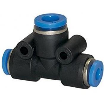 Raccord enfichable en T 2 x 8 mm et 1 x 10 mm