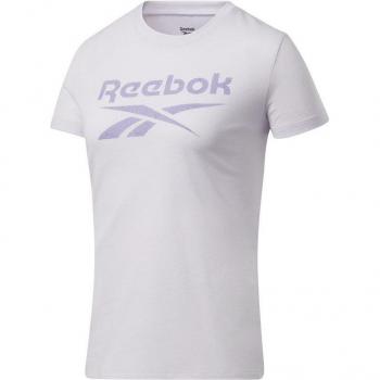 Reebok Supremium Damen Kurzarmshirt Workout Weiß Purpur