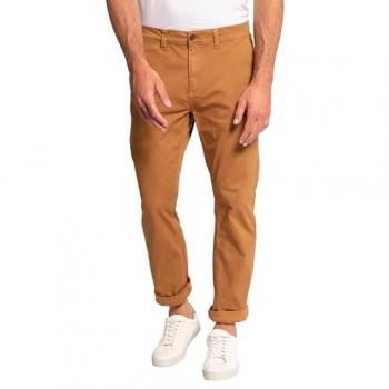 Herren Chino Hose in großen Größen, orange, Größe: 30, Baumwolle, JP1880