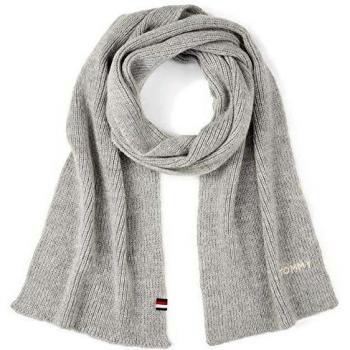 Tommy Hilfiger Women's Effortless Knit Scarf, Light Grey Heather