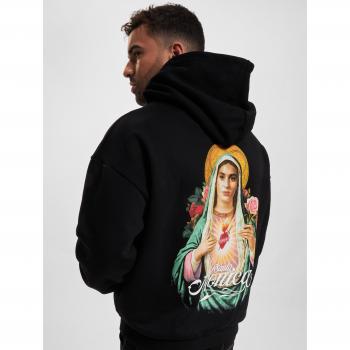 Heavy Oversized Black Hoodie for Men by Mister Tee
