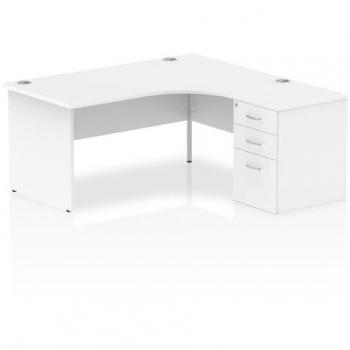 Impulse 1600 Right Hand Panel End Workstation