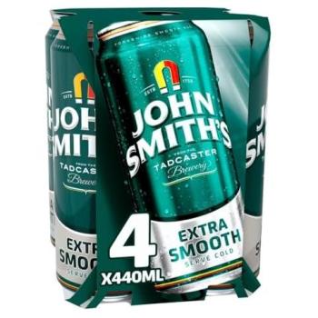 John Smith’s 3.4% Premium Ale – 4×440 ml Can Bundle