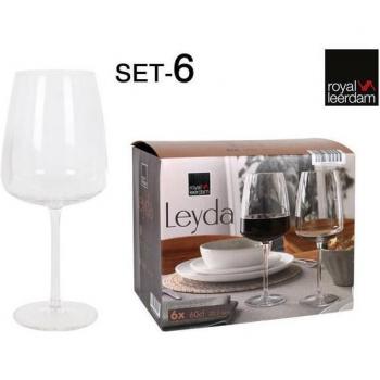 Royal Leerdam-Copa de vino Royal Leerdam Leyda Transparente Cristal 6 Piezas (6 Unidades)