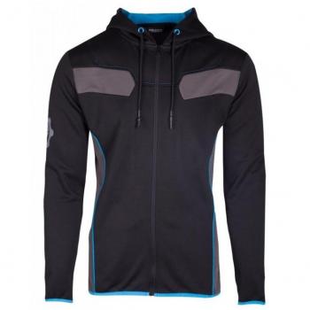 Sudadera con Capucha Gears Of War para Hombre Blue Omen Tech