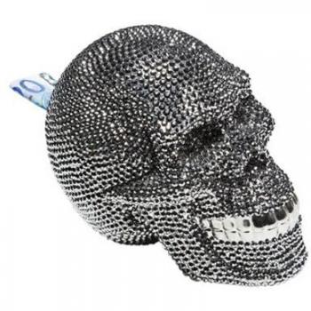 Tirelire Tête de Mort Glamour