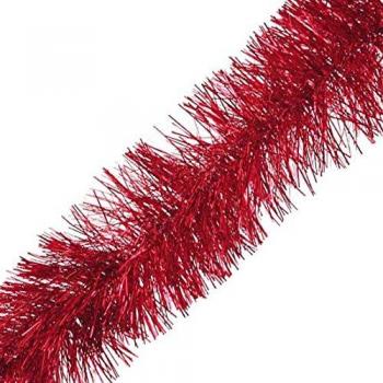 Guirlande Boa 2 m Rouge PVC Autour de Minuit