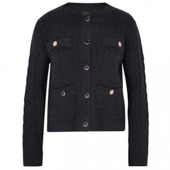 Dreimaster Damen Strickpullover Marine Regular Fit M/L