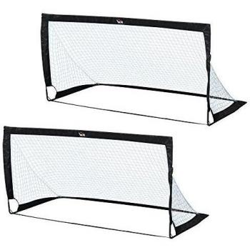 HOMCOM 6 x 3 ft Soccer Goal with Weather-Resistant Net