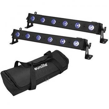 Barres LED RGB+UV EUROLITE avec Sac de Transport
