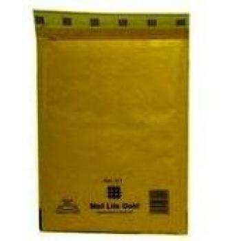 Mail Lite Gold Bubble Mailer H5 270mmx360mm Box (Pack of 50)