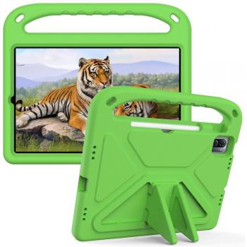 Volledige bescherming EVA-hoes met stokje en stand voor Xiaomi Mi Pad 5 / Pro, veiligheid voor kinderen