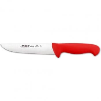 Macellaio Arcos 18 cm – Lama nitro‑inox, manico ergonomico rosso