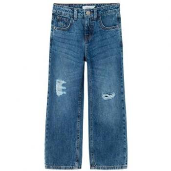 Name It 5-Pocket-Jeans NKFROSE HW WIDE JEANS 141 mit Destroyed Effekt