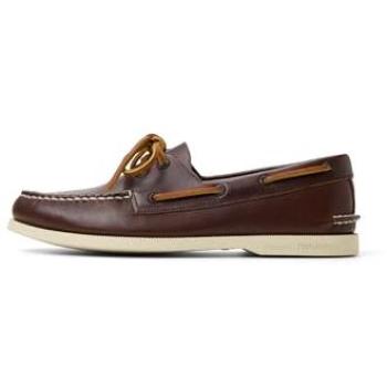 Men’s Nutmeg Leather 2‑Eye Sperry Water Shoes (Size 8)