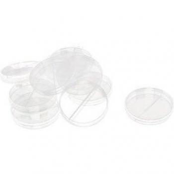 Kit de culture cellulaire pétri 90x15 mm – 10 pièces – double compartiment – couvercles intégrés