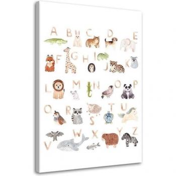Piccoli Esploratori: Alfabeto e Fauna 40x60