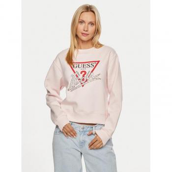 Guess Felpa Donna Art W4Y25 Low Key Pink