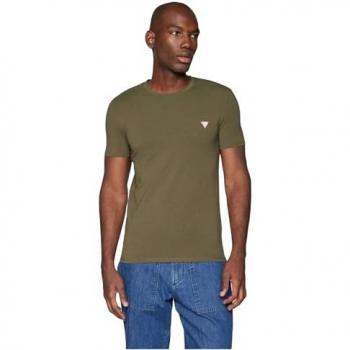 Guess T-Shirt Core da Uomo Verde Taglia S a Maniche Corti