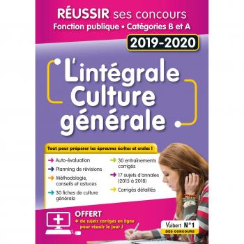 L'intégrale de culture générale : Concours Fonction publique