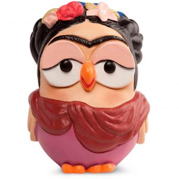 Estatuilla Egan Frida Kahlo, Cerámica Blanca (Marfil)