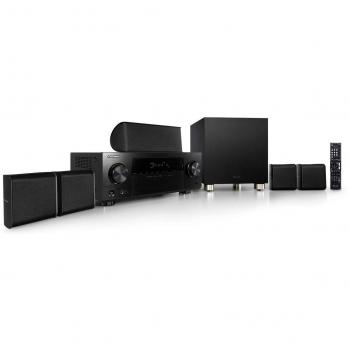 Amplificateur Home Cinema Pioneer HTP‑074 5.1 Noir + Kit d’Enceintes S‑12A