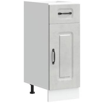Kalmar Base Cabinet Concrete Grey Engineered Wood