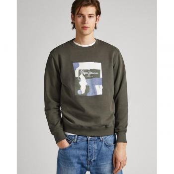 Pepe Jeans Sudadera Clásica con Dibujo Frontal