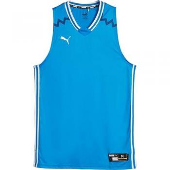 Puma Damen Basketballshirt Hoops Team Blau XXL