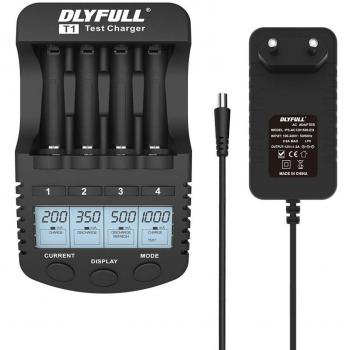 DLYFULL Ladegerät für AA und AAA Batterien