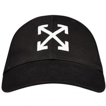 Black Arrow Baseball Cap – Men's Off‑White Style