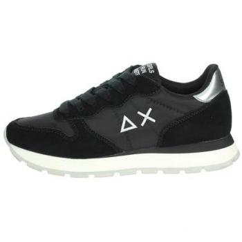 Sun68 Women's Black Sneakers with Logo Size 11 US