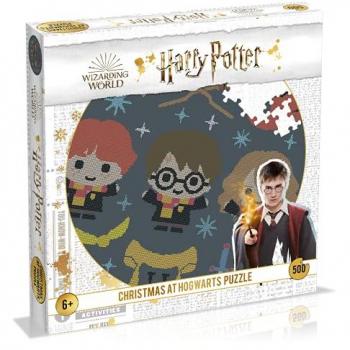 Puzzle Harry Potter : Winning Moves – Un Noël à Poudlard – 500 pièces