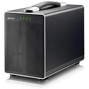 Akitio Thunder2 Quad Caja 4 x 8,9 cm