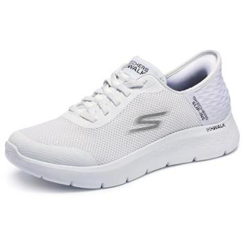 Vegan Hands Up Sneaker, Wit, 42 – Skechers GO WALK Flex, machinewasbaar