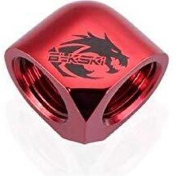 Rot der Bykski B‑EW90‑RD 90° G1/4‑Winkelverbindung