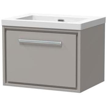 Fireclay Grey 600 mm Soft‑Close Drawer Vanity for Modern Bathrooms